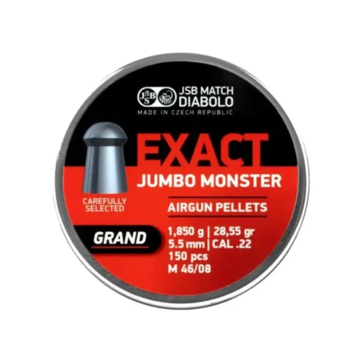 5.52MM JSB JUMBO EXACT MONSTER (150) 28.55GR GRAND