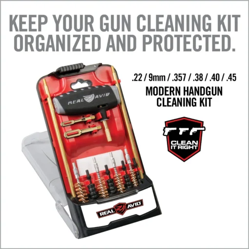 REALAVID GUN BOSS PRO HANDGUN CLEANING KIT - Image 4