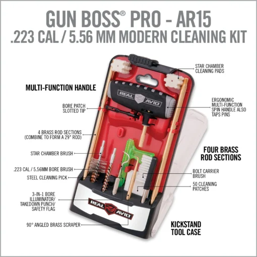 REALAVID GUN BOSS PRO AR15 CLEANING KIT - Image 5