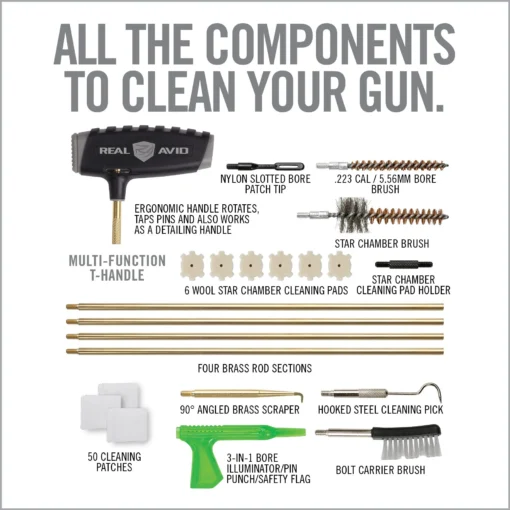 REALAVID GUN BOSS PRO AR15 CLEANING KIT - Image 6