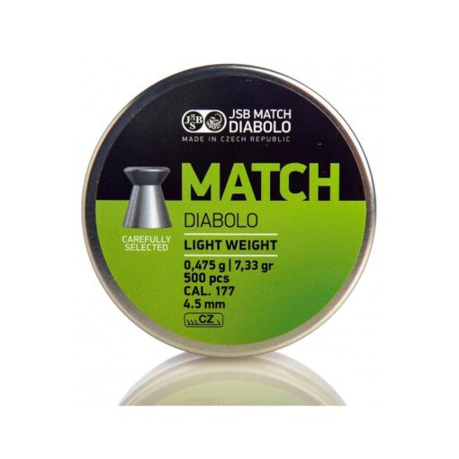 4.5MM JSB MATCH LIGHT (500) 7.33GR