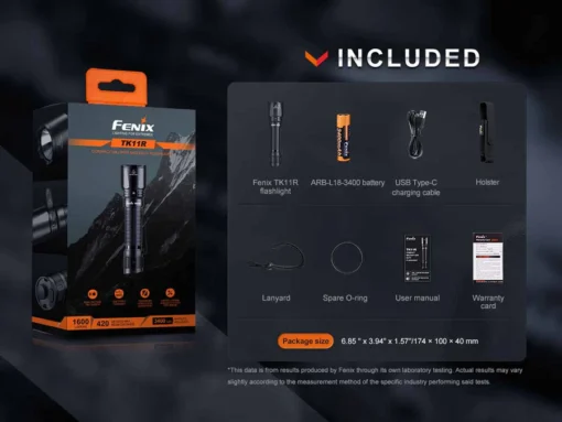 Fenix TK11R LED Flashlight - Image 13