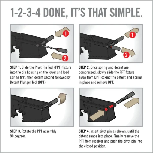 Real Avid Pivot Pin Tool For AR10 - Image 5