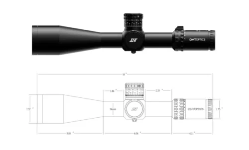 DNT Optics The One 7-35X56 MOA FFP TOR - Image 9