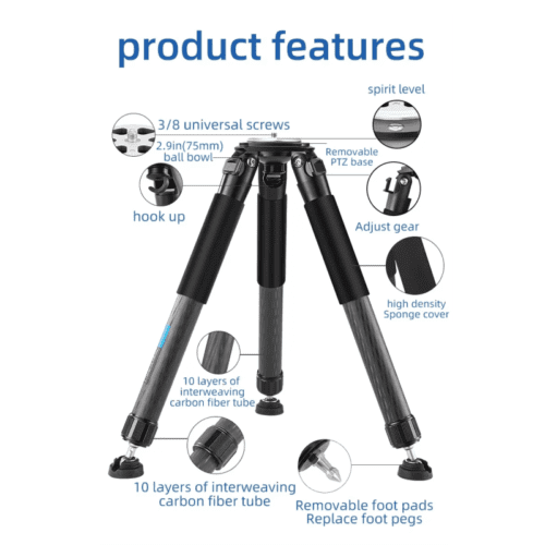 Jager Bobcat ST-402J Tripod Combo - Image 3